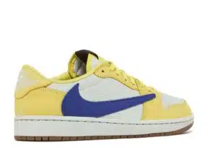 Travis Scott X Air Jordan 1 Retro Low OG 'Canary' - Imagen 3