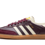Adidas Samba OG Maroon Gold Metallic