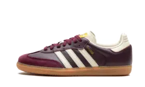 Adidas Samba OG Maroon Gold Metallic