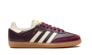 Adidas Samba OG Maroon Gold Metallic