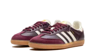 Adidas Samba OG Maroon Gold Metallic - Imagen 2
