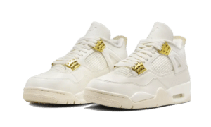 Air Jordan 4 Sail Metallic Gold - Imagen 2