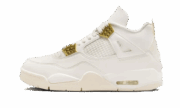 Air Jordan 4 Sail Metallic Gold