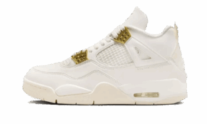 Air Jordan 4 Sail Metallic Gold