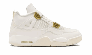 Air Jordan 4 Sail Metallic Gold