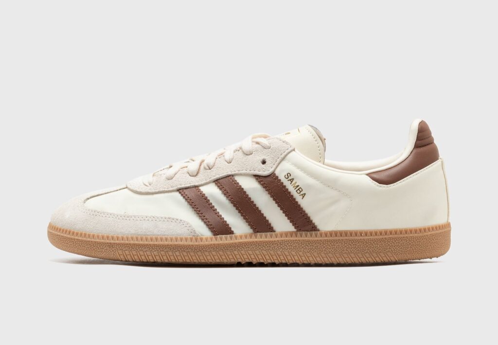 1 Adidas Samba OG cream and brown - Imagen 1