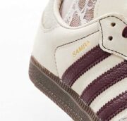 Adidas Samba OG Wonder White Maroon - immagine 5