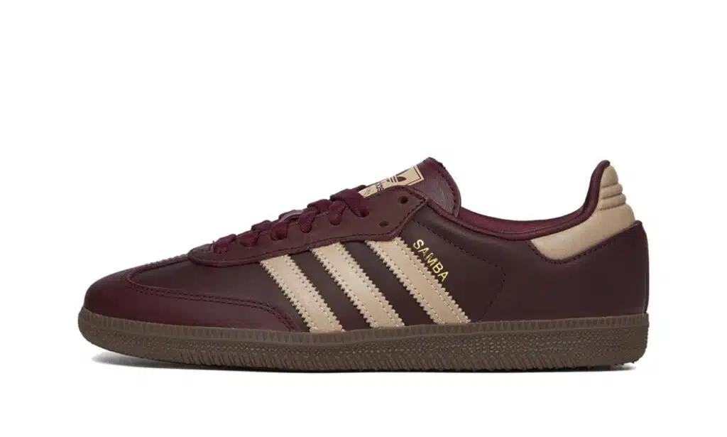 image_28_98d5741c-d70b-4ce5-9e39-65c2b715a4d2 Adidas Samba OG Maroon Crystal Sand - Imagen 1