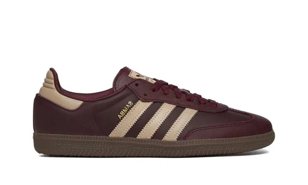 Adidas Samba OG Maroon Crystal Sand