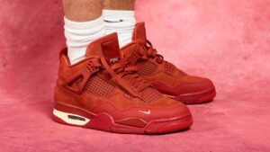 Nigel Sylvester x Air Jordan 4 OG Ladrillo a ladrillo - Imagen 3