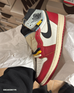 Union LA x Air Jordan 1 High OG SP Chicago/Shadow - Imagen 2