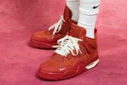 Nigel Sylvester x Air Jordan 4 OG Ladrillo a ladrillo - Imagen 5