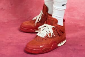 Nigel Sylvester x Air Jordan 4 OG Ladrillo a ladrillo - Imagen 5