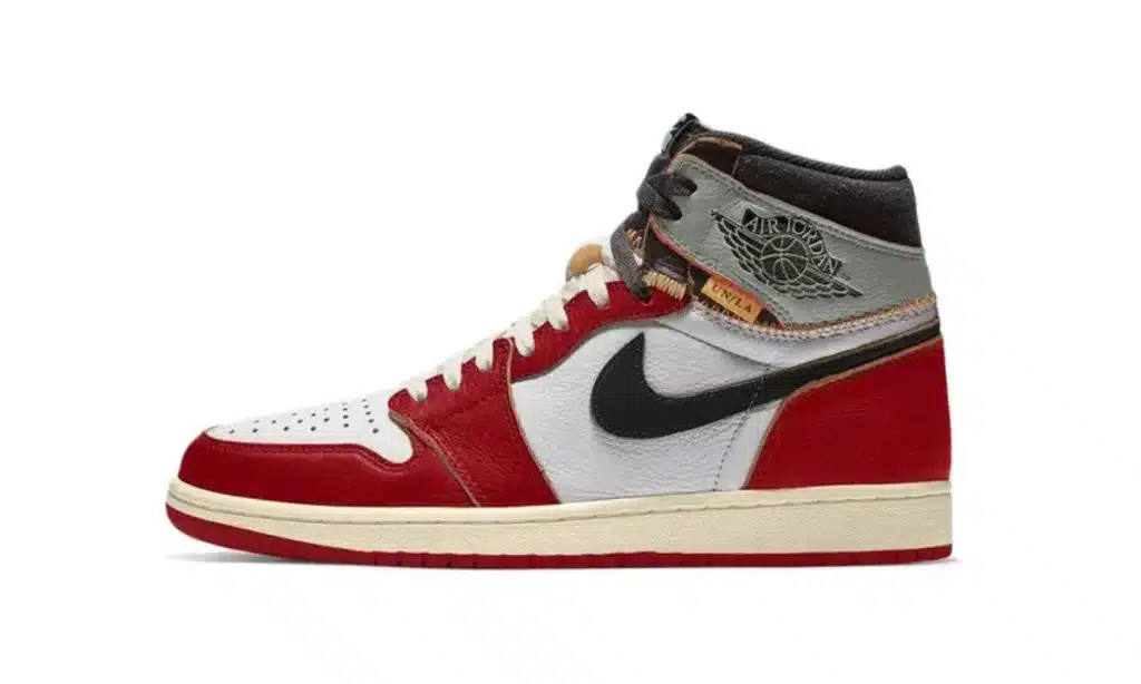 UnionLAxAirJordan1HighOGSP_VarsityRed Union LA x Air Jordan 1 High OG SP Chicago/Shadow - Imagen 1