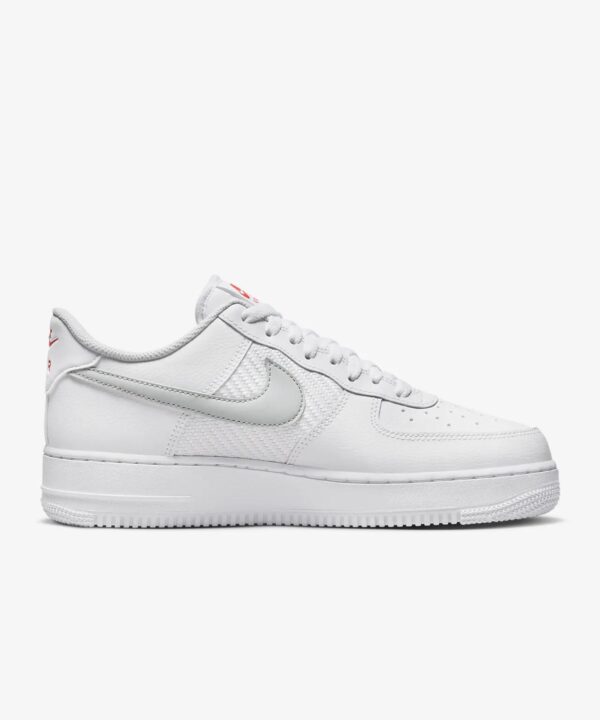 Alternative view of Nike Air Force 1 Low White Red Mini Swoosh