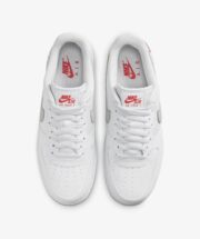 Nike Air Force 1 Low White Red Mini Swoosh - Imagen 4