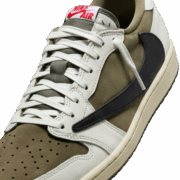 Air Jordan 1 Low OG x Travis Scott Medium Olive - Imagen 3
