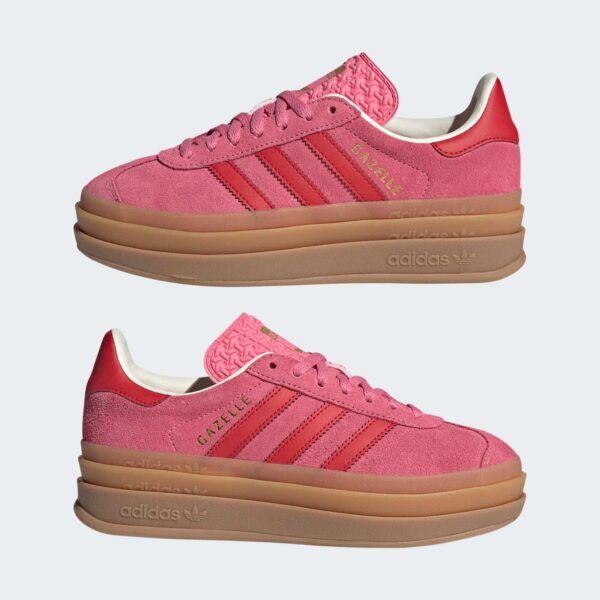 Alternative view of adidas Gazelle Bold - GS - Rose Tone Better Scarlet