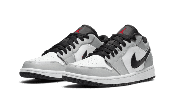 Alternative view of AIR JORDAN 1 LOW LIGHT SMOKE GREY