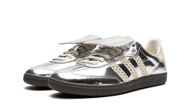 Alternative view of adidas samba wales bonner silver