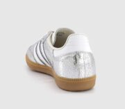 adidas Samba OG Trainers Silver Metalic White White - Imagen 5