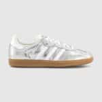 adidas Samba OG Trainers Silver Metalic White White