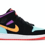 NIKE AIR JORDAN 1 MID MULTI-COLOR