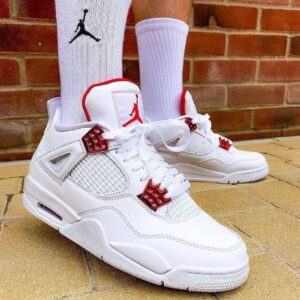 Jordan Retro 4 Metallic Red - Imagen 4