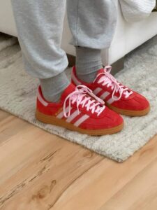 Adidas Handball Spezial Bright Red Clear Pink - Imagen 4