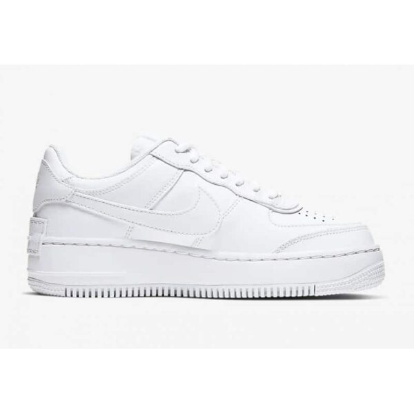 Alternative view of Nike Air Force CAF1 Shadow White