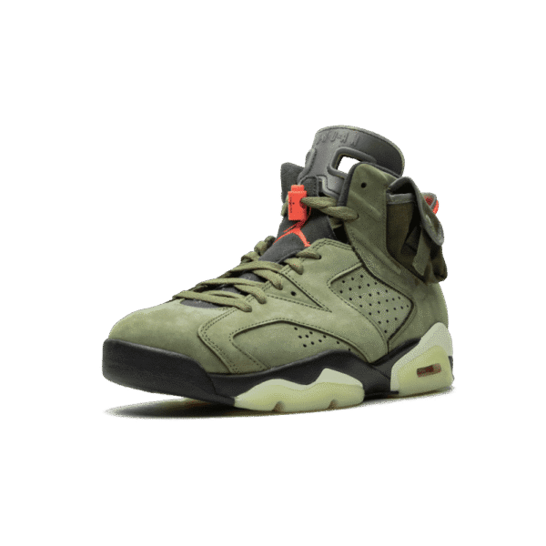 Alternative view of Nike Air Jordan 6 Retro x Travis Scott 'Cactus Jack'