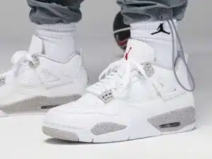 Air Jordan 4 retro "Tech White Oreo" - Imagen 2