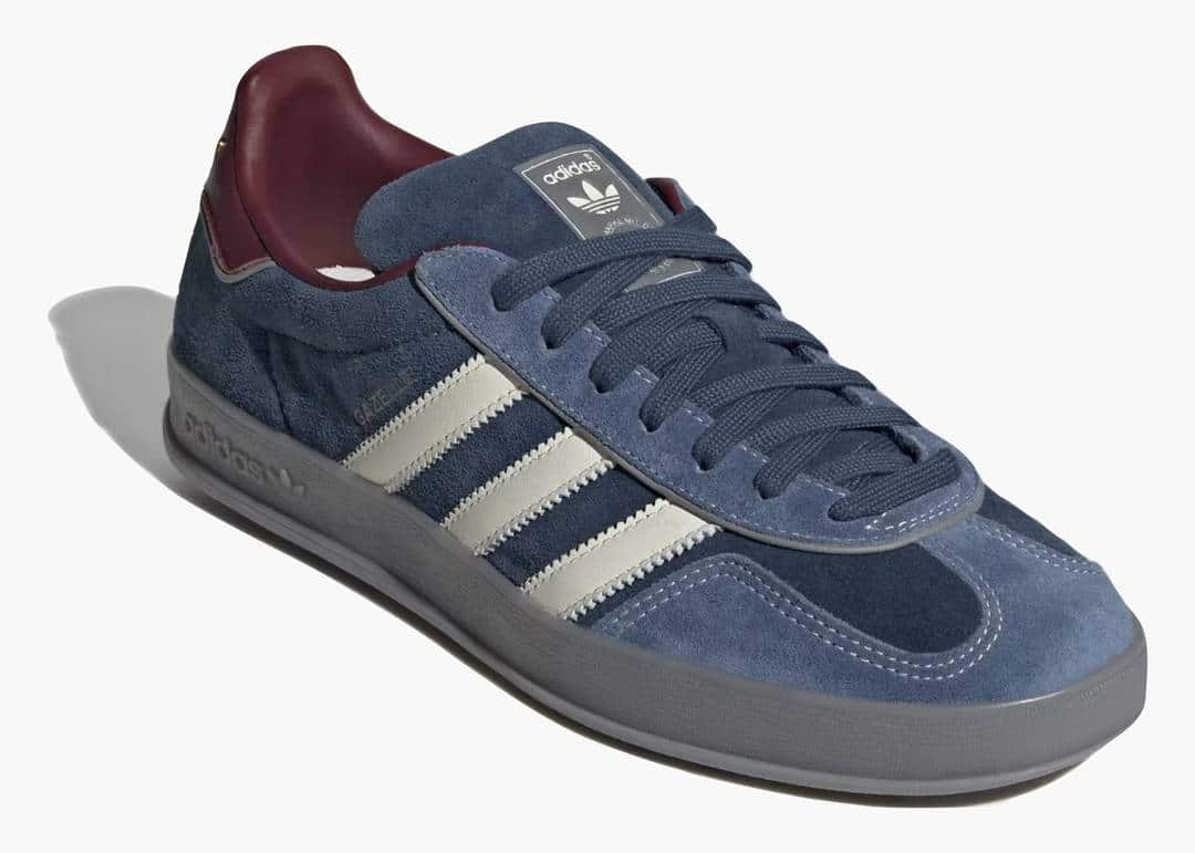 Adidas Gazelle Indoor Crew Navy Burgundy - Imagen 3
