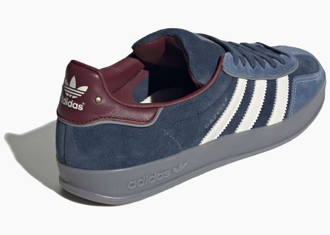 Adidas Gazelle Indoor Crew Navy Burgundy - Imagen 5