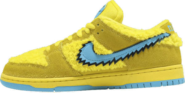Dunk Low SB x Grateful Dead 'Yellow Bea