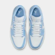 Jordan 1 Low White Aluminum (Womens) - Imagen 5