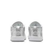 Jordan 1 Low Metallic Silver (Womens) - Imagen 5