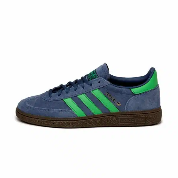 Adidas Handball Spezial Ink/Green/Gold. Preloved.