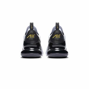 Air Max 270 WHITE BLACK METALLIC GOLD - Imagen 5