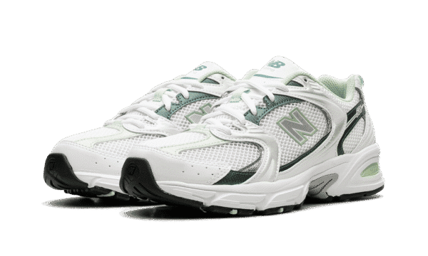 Alternative view of New Balance 530 White New Spruce Clay Ash