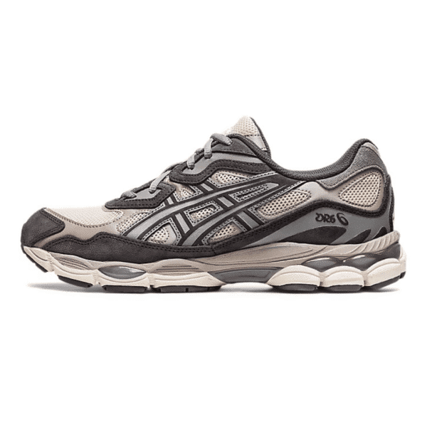 Alternative view of ASICS Gel-NYC Oatmeal Obsidian Grey
