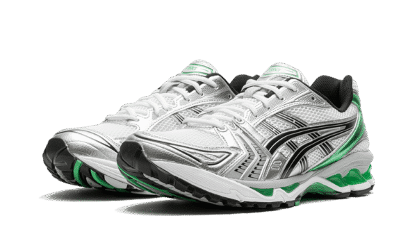 Alternative view of Asics Gel Kayano 14 White/Malachite Green