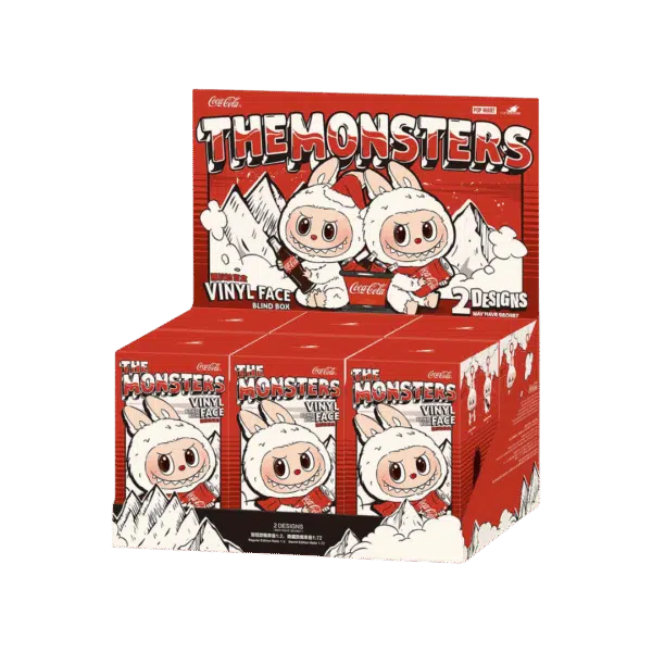 Pop Mart Labubu The Monsters Coca-Cola Vinyl Gezichtsmasker Doos