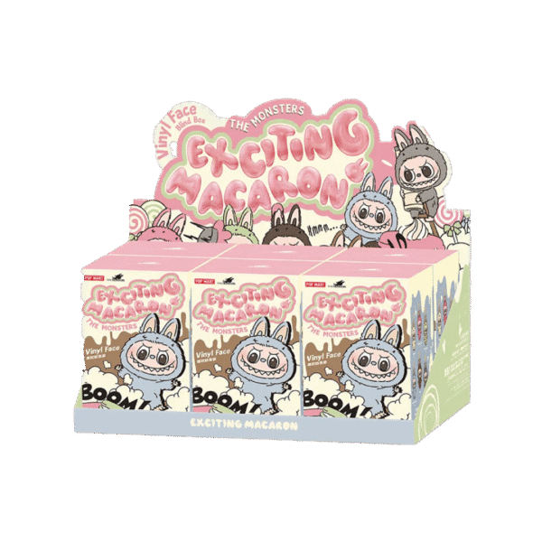 Pop Mart Labubu The Monsters Tasty Macarons Vinyl Face Blind Box