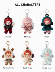Pop Mart SKULLPANDA Winter Symphony Series Plush - Imagen 3