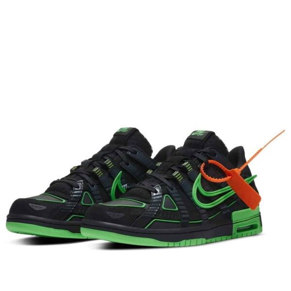 Alternative view of Nike x Off-White Air Rubber Dunk 'Green Strike'