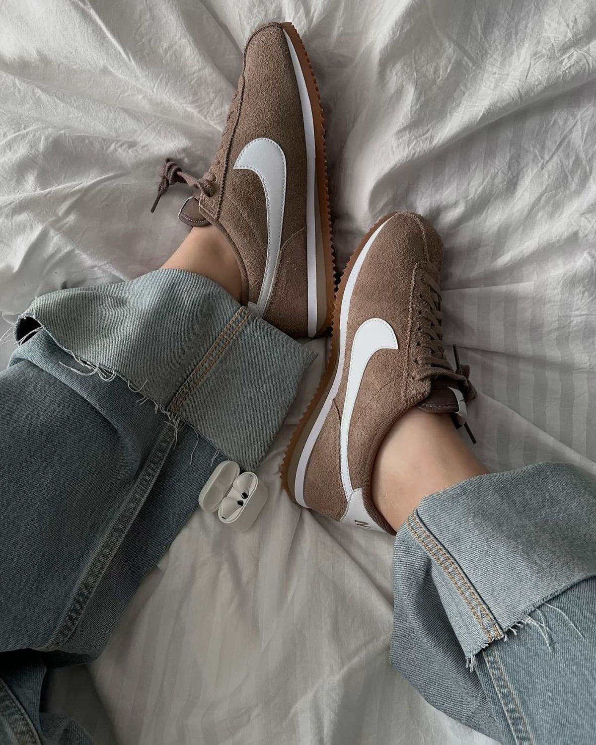 Nike Cortez Vintage Suede 'Mink Brown' - Imagen 3