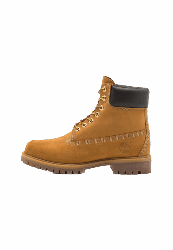 Timberland Botines clásicos con cordones en color wheat/camel para hombre