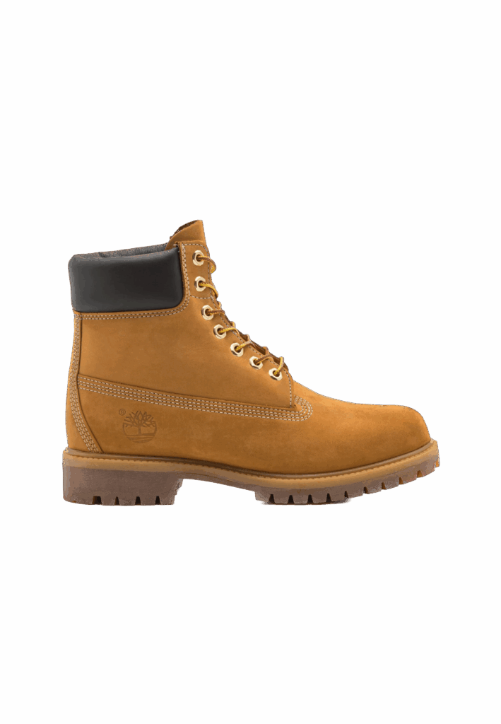 Timberland Botines clásicos con cordones en color wheat/camel para hombre