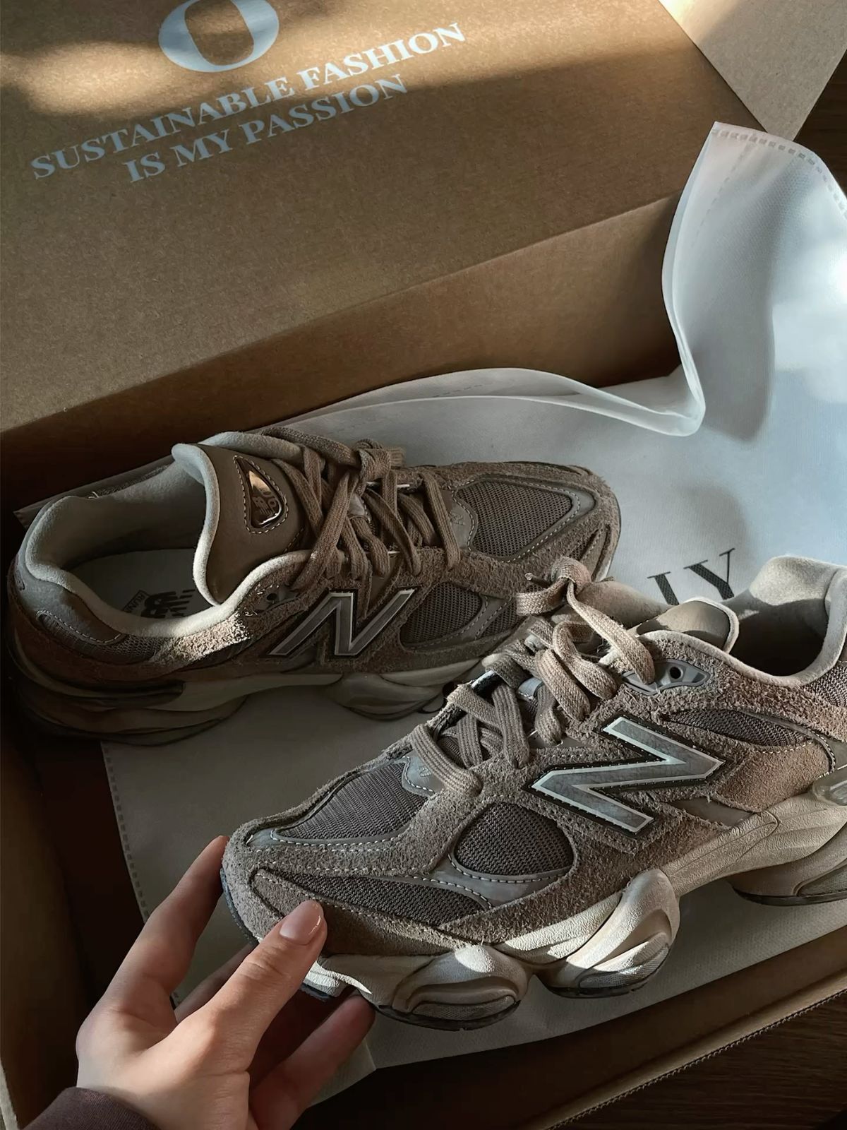 New Balance 9060 ‘Mushroom Timberwolf’ - Imagen 3